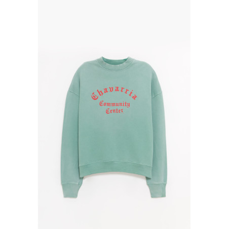 WILLY CHAVARRIA UNIFORM GREEN CHAVARRIA COMMUNITY CENTER STANDARD SWEATSHIRT